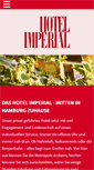 Mobile Screenshot of hotel-imperial-hamburg.de